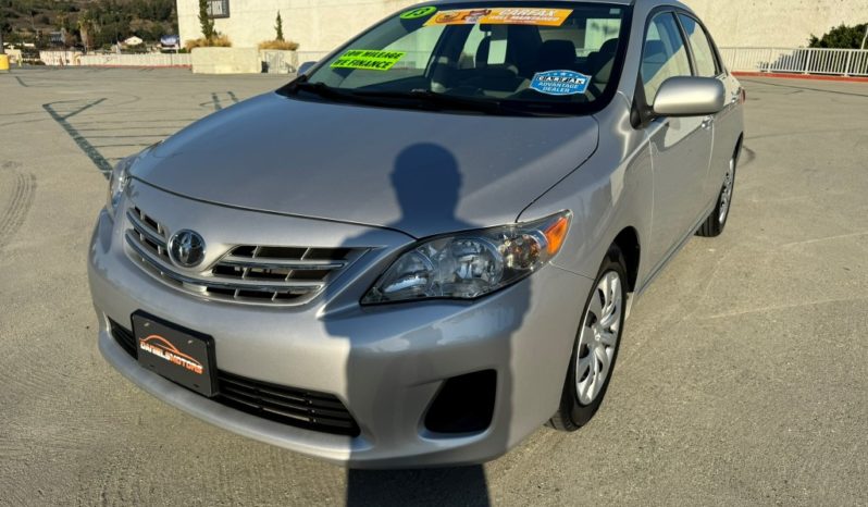 2013 TOYOTA COROLLA LE full